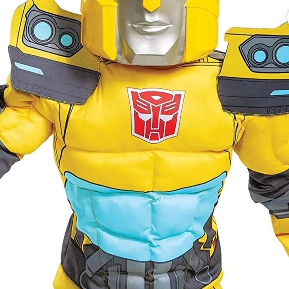 Yellow and Gray Robot Costume - Picture 2 of 5